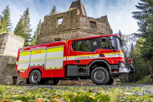 Nová hasičská SCANIA P 500 XT CAS20/4000/240 S2R