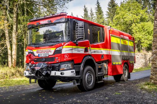 Nová hasičská SCANIA P 500 XT CAS20/4000/240 S2R